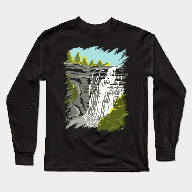 Cuyahoga Valley Long Sleeve T-Shirt by ArtisticParadigms